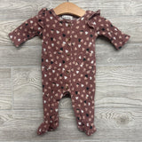 Ribbed Outfit Hearts 0-3M
