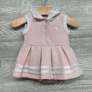 Golf Polo Dress Pleats 0-3M