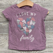 Shirt Love My Family 18M
