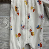 Fleece Outfit W/ Hood Flowers 6M