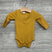 Ribbed Henley Outfit 0-3M