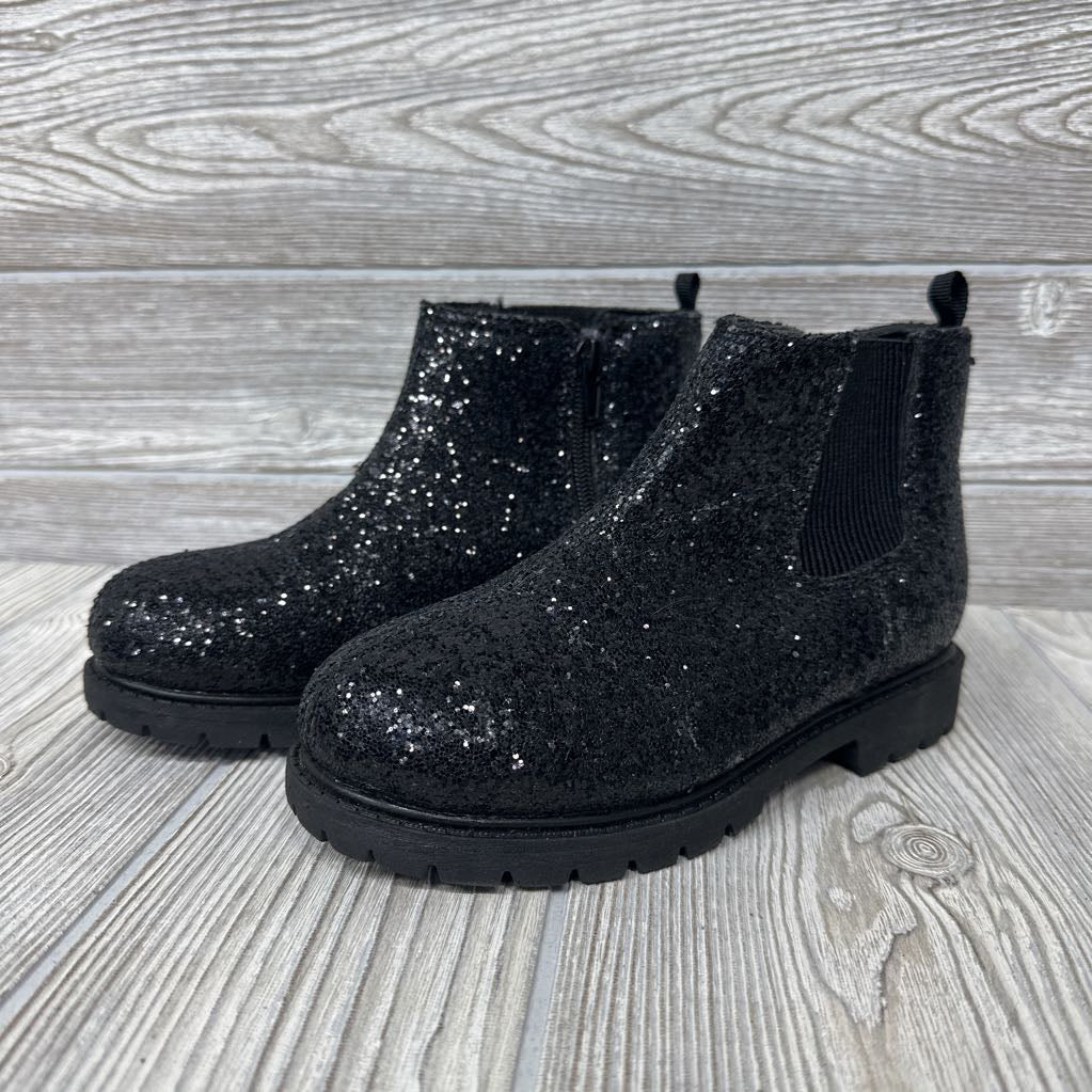 Bessy Side Zip Glitter Boots 13c