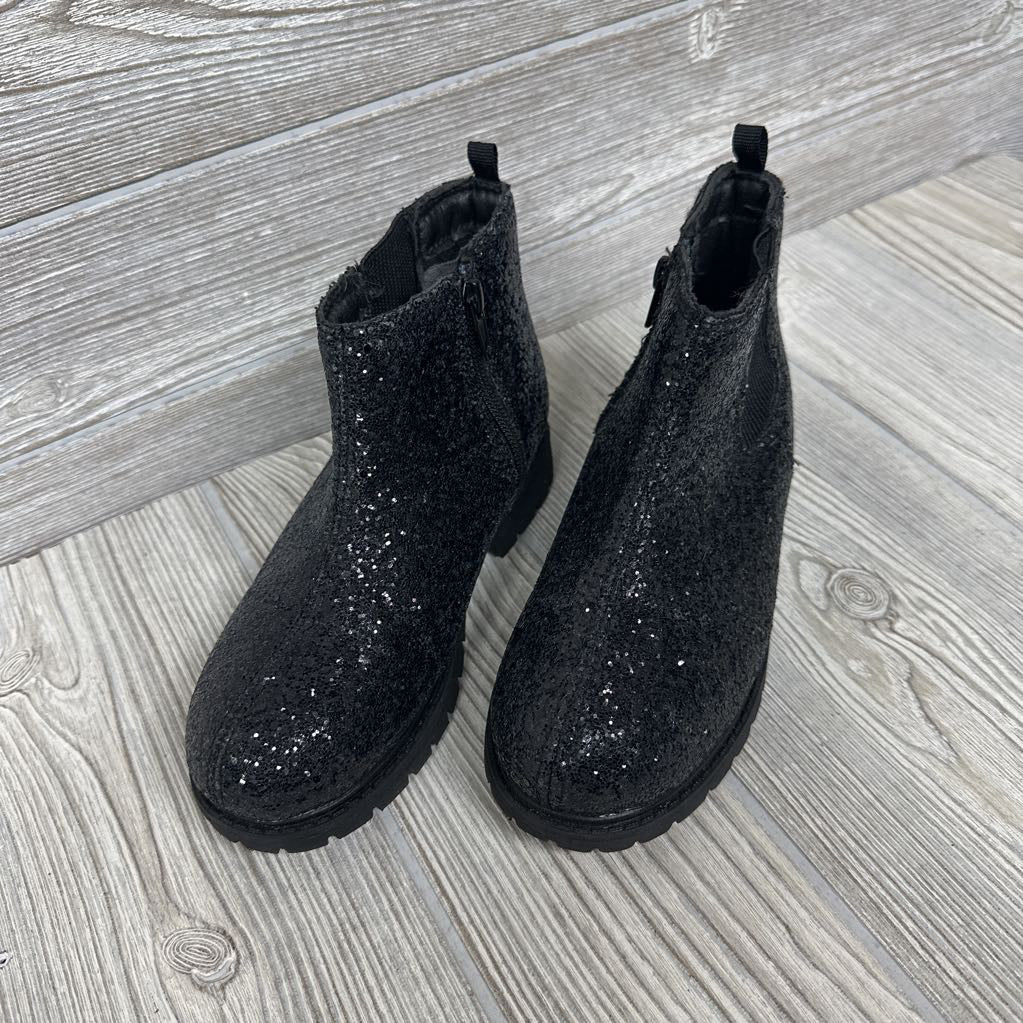 Bessy Side Zip Glitter Boots 13c