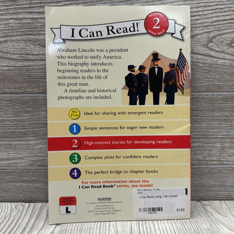 I Can Read Long, Tall Lincoln