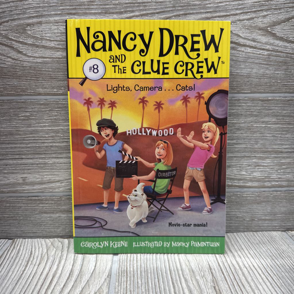Nancy Drew & The Clue Crew #8 Lights, Camera Cats