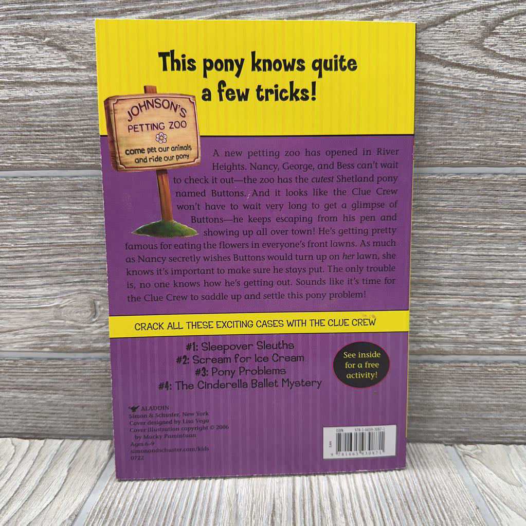 Nancy Drew & The Clue Crew #3 Pony Problems