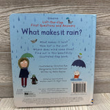 Usborne Lift Flap What Makes It Rain?