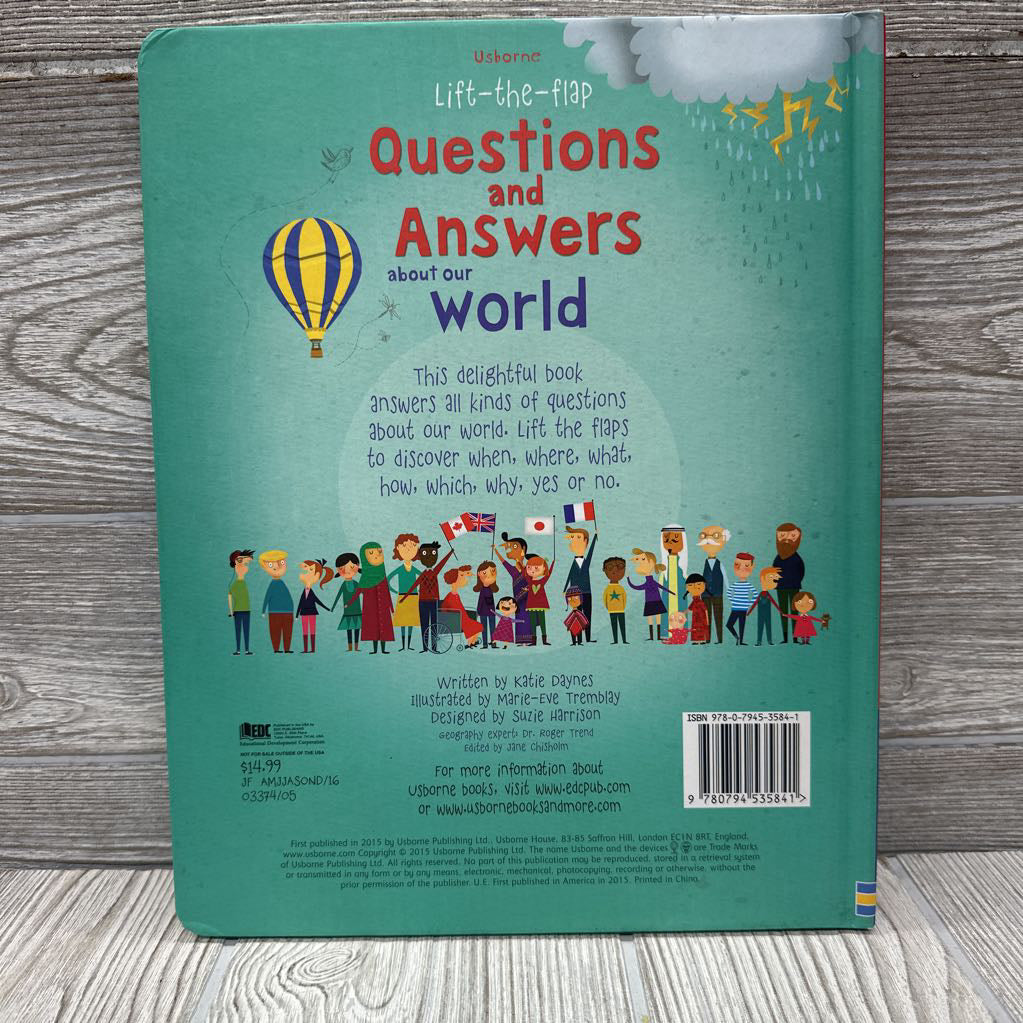 Lift The Flap Questions & Answers About Our World