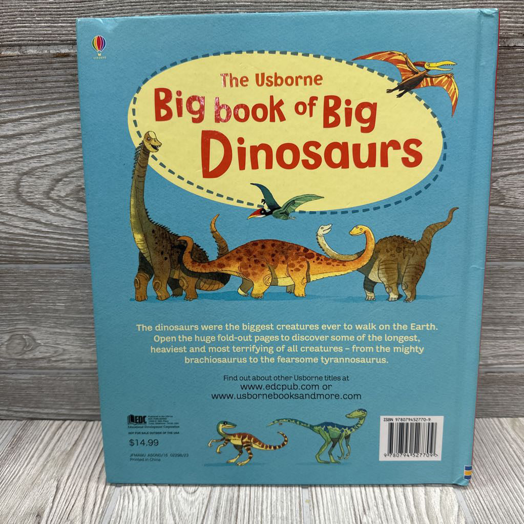 The Usborne Big Book Of Big Dinosaurs