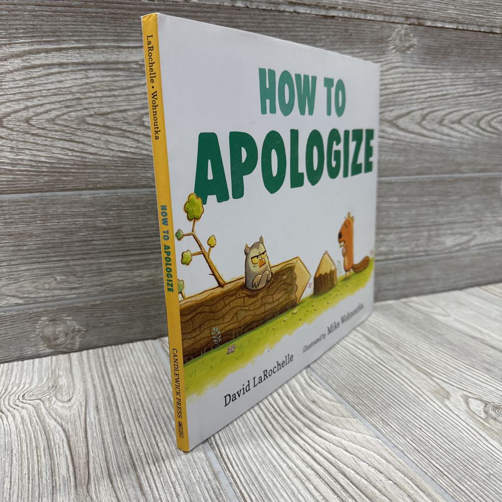 How To Apologize Hardcover Book