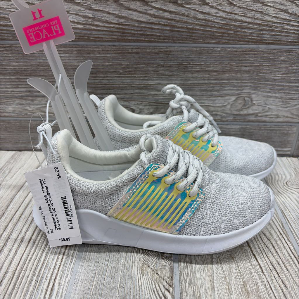 NEW Shimmer Sneakers 11C