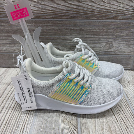 NEW Shimmer Sneakers 11C