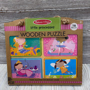 Little Princesses 16 Pc Wooden Puzzle