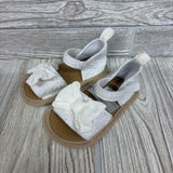 Velcro Soft Sole Eyelet Sandals 1C