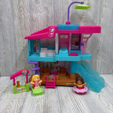 Little People Barbie Beach House Playset