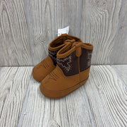 NEW Side Velcro Western Boots 3-4C