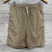 Pull On Drawstring Flat Front Shorts 10-12