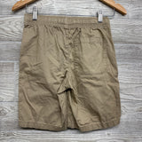 Pull On Drawstring Flat Front Shorts 10-12
