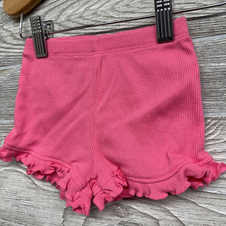 Ribbed Shorts Ruffle Trim 9M