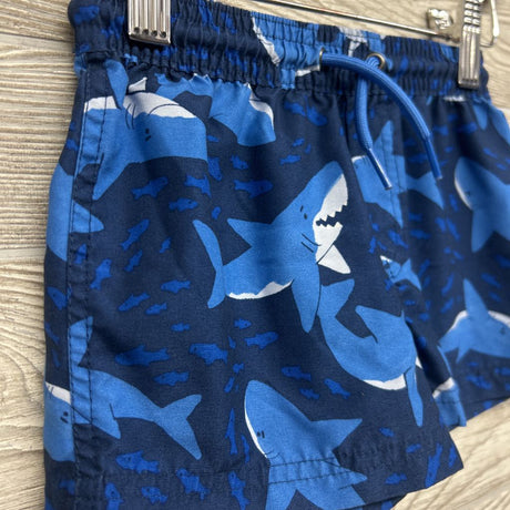 Drawstring Swim Trunks Sharks 18M