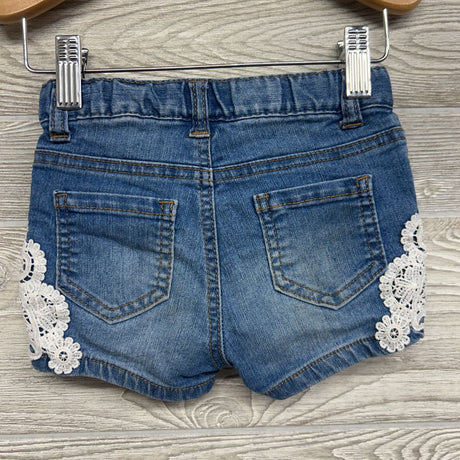Denim Shorts Macrame 3T
