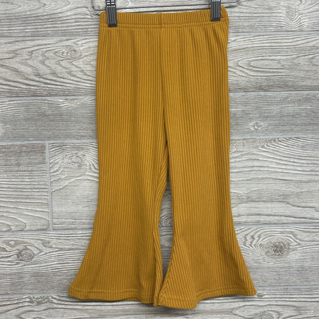 Ribbed Flutter Sleeve Shirt & Flare Pants 18-24M