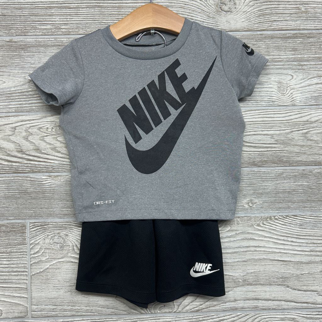 Active Shirt & Mesh Active Shorts Swoosh 18M