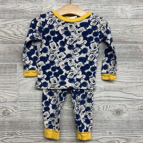 2 Pc LS PJs Mickey Mouse 2T