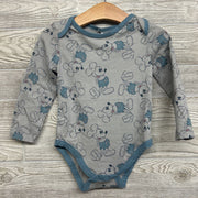 2 Pk LS Bodysuits & Jogger Sweatpants Mickey Mouse 24M