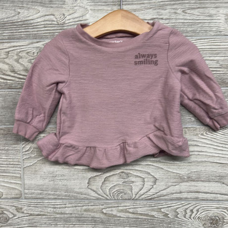 Textured LS Shirt & Leggings Always Smiling Flowers 6M