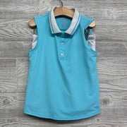 Sleeveless Active Polo Shirt & Skort 7-8