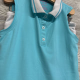 Sleeveless Active Polo Shirt & Skort 7-8