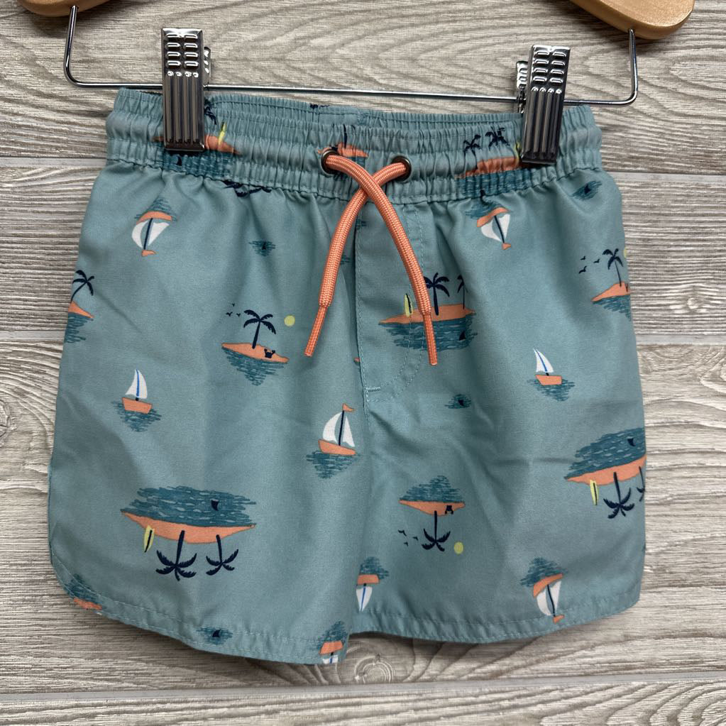 LS Rash Guard & Swim Trunks Taking It Easy Beaches 18M
