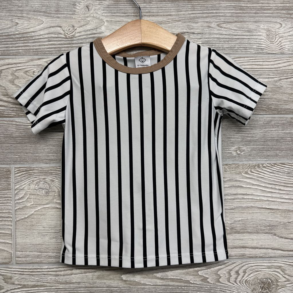 Shirt Stripes & Shorts 12-18M
