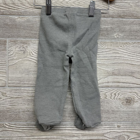 Waffle Knit Footed Pants Swoosh 6M