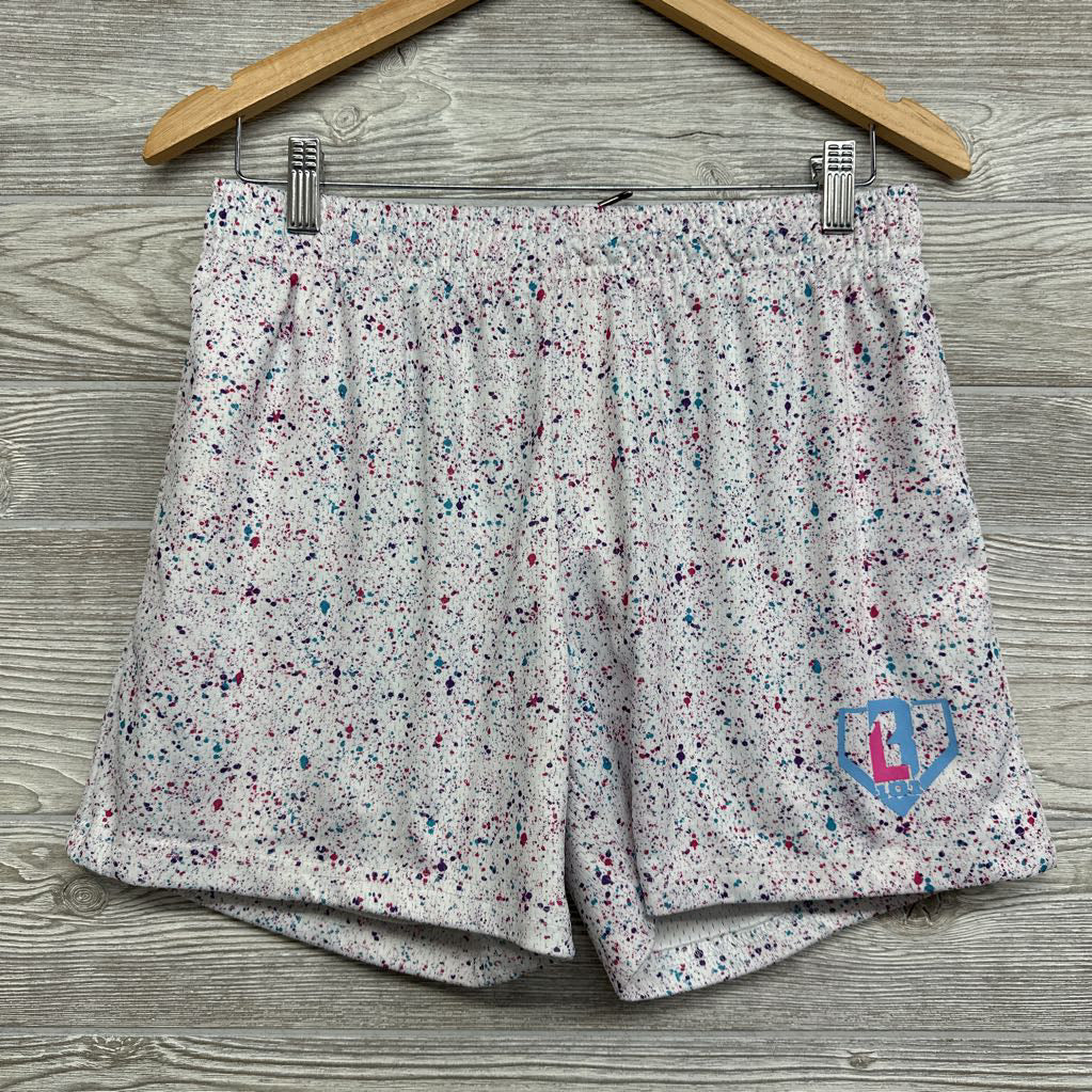 Mesh Splatter Shorts 16 (Adult Small)