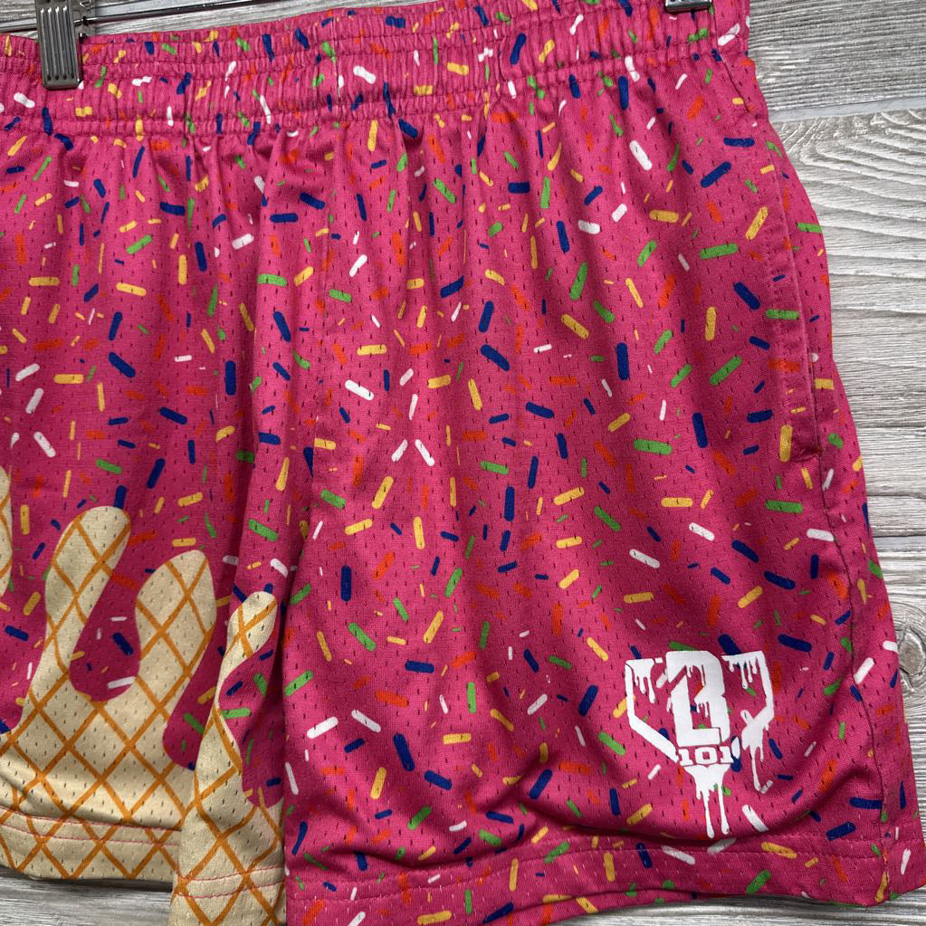 Mesh Ice Cream Shorts 10-12