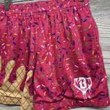 Mesh Ice Cream Shorts 10-12