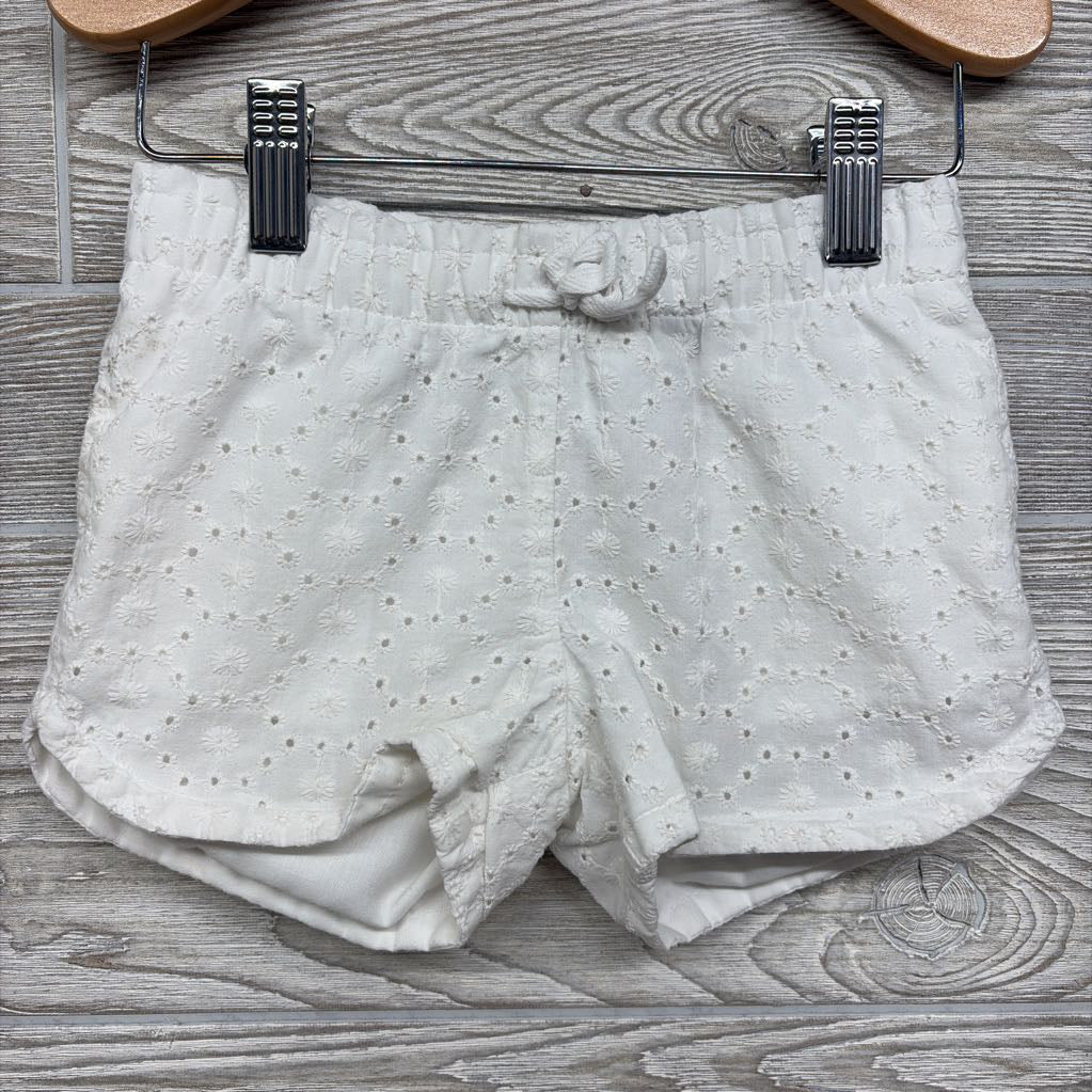 Pull On Eyelet Shorts 4T