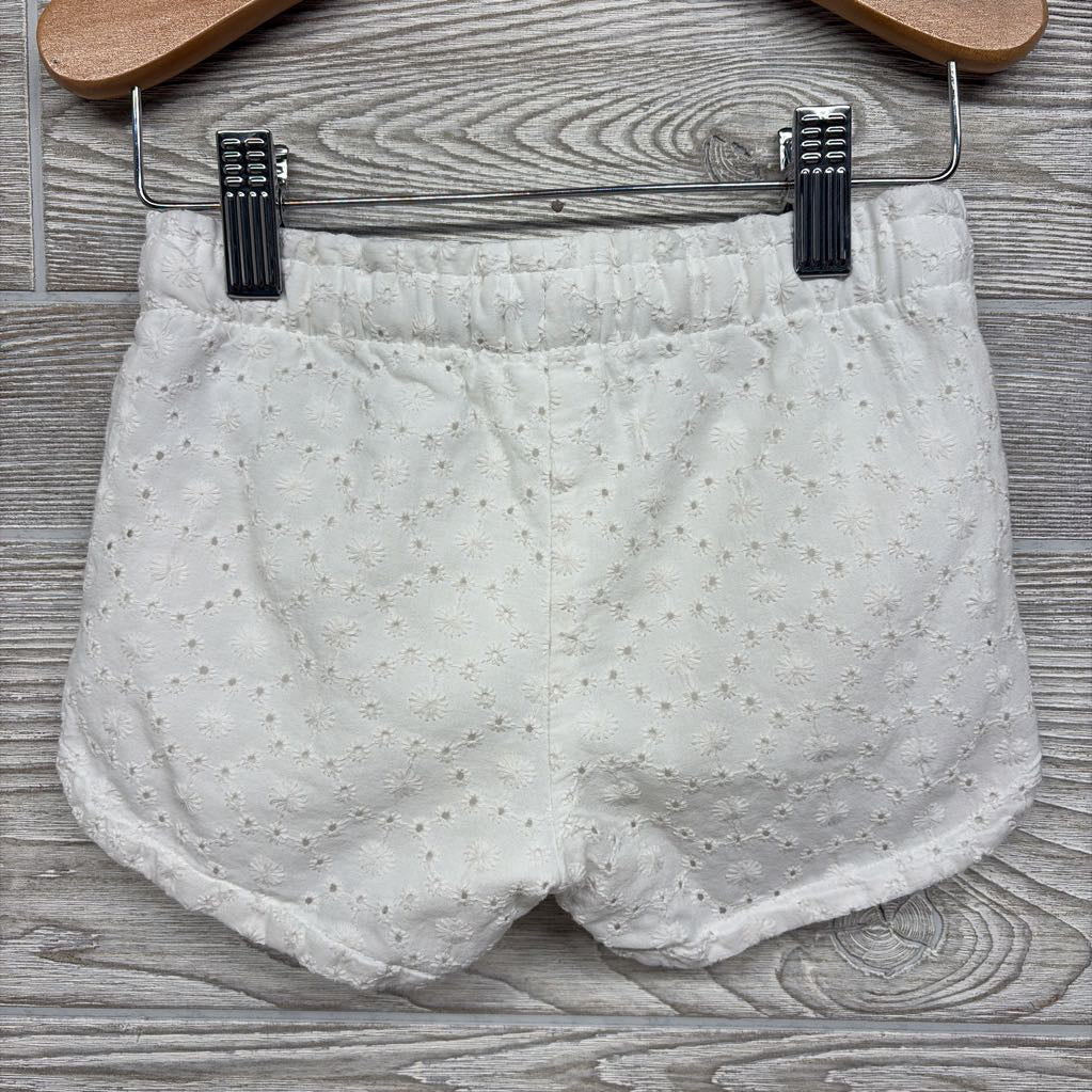 Pull On Eyelet Shorts 4T