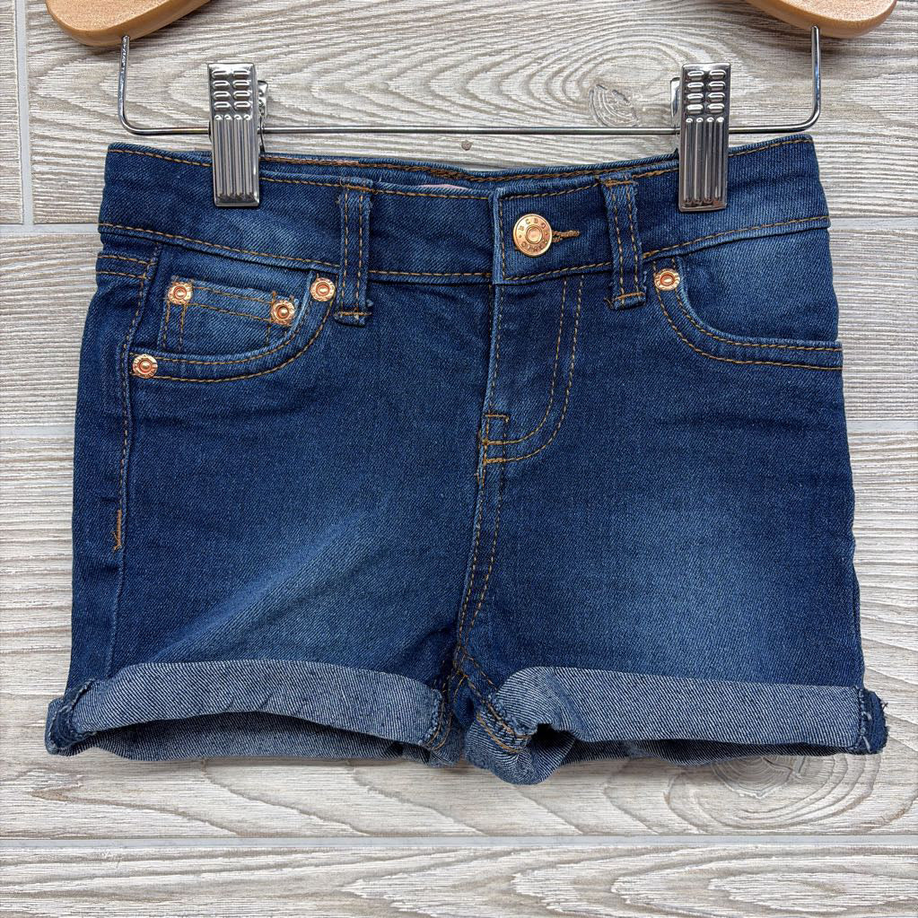 Denim Shorts Cuffed 3T