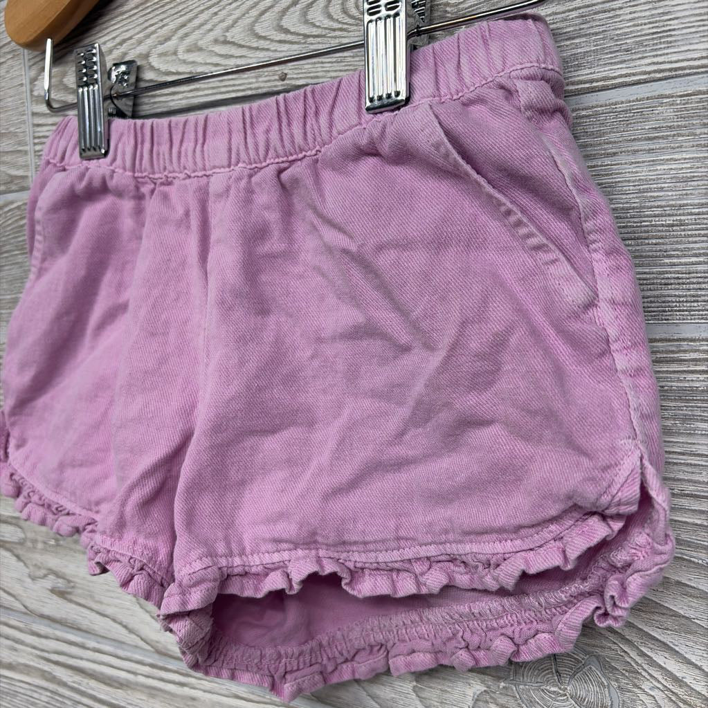 Pull On Ruffle Trim Shorts 5T