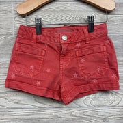 Denim Shorts Embroidered Stars 4-5