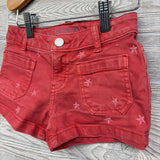 Denim Shorts Embroidered Stars 4-5