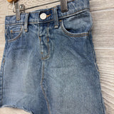Denim Skirt Frayed 5T