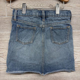 Denim Skirt Frayed 5T