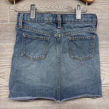 Denim Skirt Frayed 5T