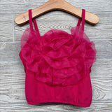 Smocked Back Tank Top Tulle & Skort 6-7