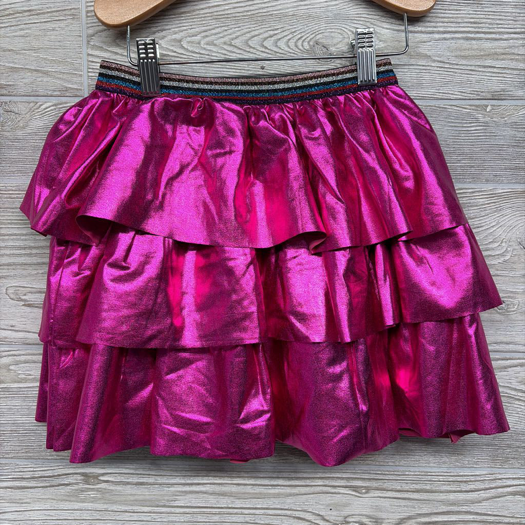 Metallic Ruffle Skirt 7-8