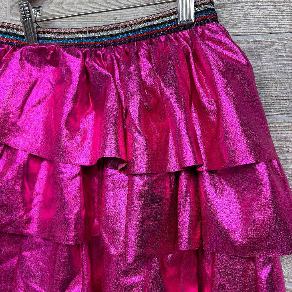 Metallic Ruffle Skirt 7-8